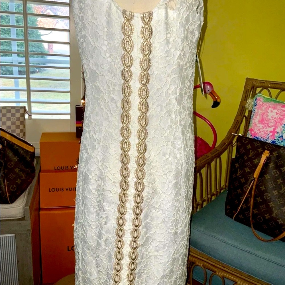 Lilly Pulitzer NWT Mila Lace Dress Size 4,14 - Picture 4 of 12